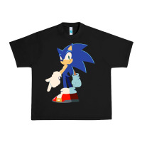 Black Söniĉ Kids Urban Heavy Tee - linhVisuals