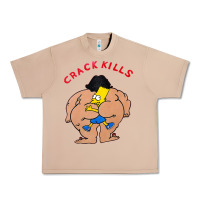 Burro bart crack kills Urban Heavy Tee - linhVisuals