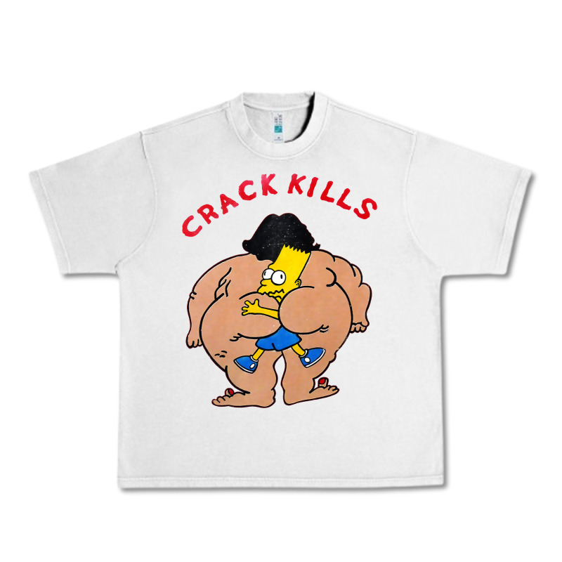 Bart Crack Kills Urban Heavy Tee by linhVisuals | Teevron