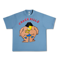 Pebble Blue bart crack kills Urban Heavy Tee - linhVisuals