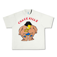 Pistachio bart crack kills Urban Heavy Tee - linhVisuals