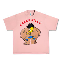 Salmon bart crack kills Urban Heavy Tee - linhVisuals