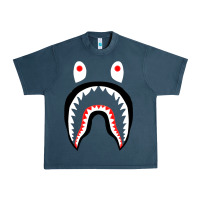 Midnight Navy bape shark [tb] Urban Heavy Tee - linhVisuals