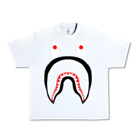 White bape shark [tb] Urban Heavy Tee - linhVisuals