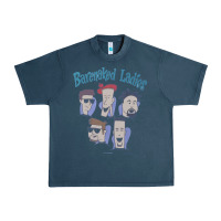 Midnight Navy barenaked ladies vintage 1993 cartoon Urban Heavy Tee - linhVisuals