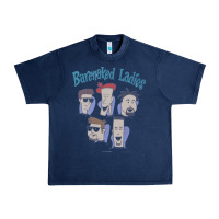 Navy barenaked ladies vintage 1993 cartoon Urban Heavy Tee - linhVisuals