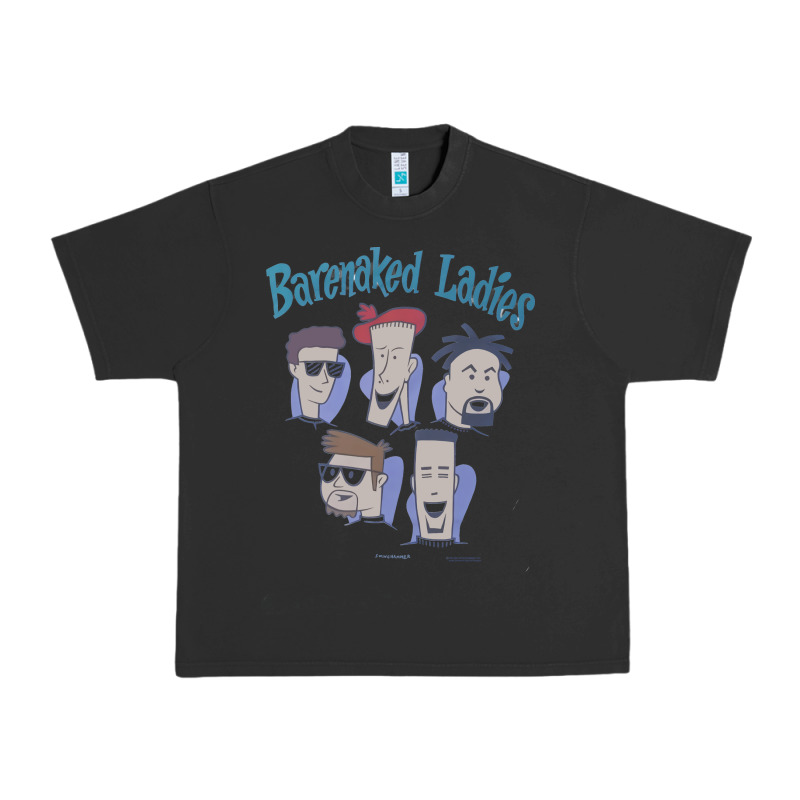 Barenaked Ladies Vintage 1993 Cartoon Urban Heavy Tee by linhVisuals | Teevron