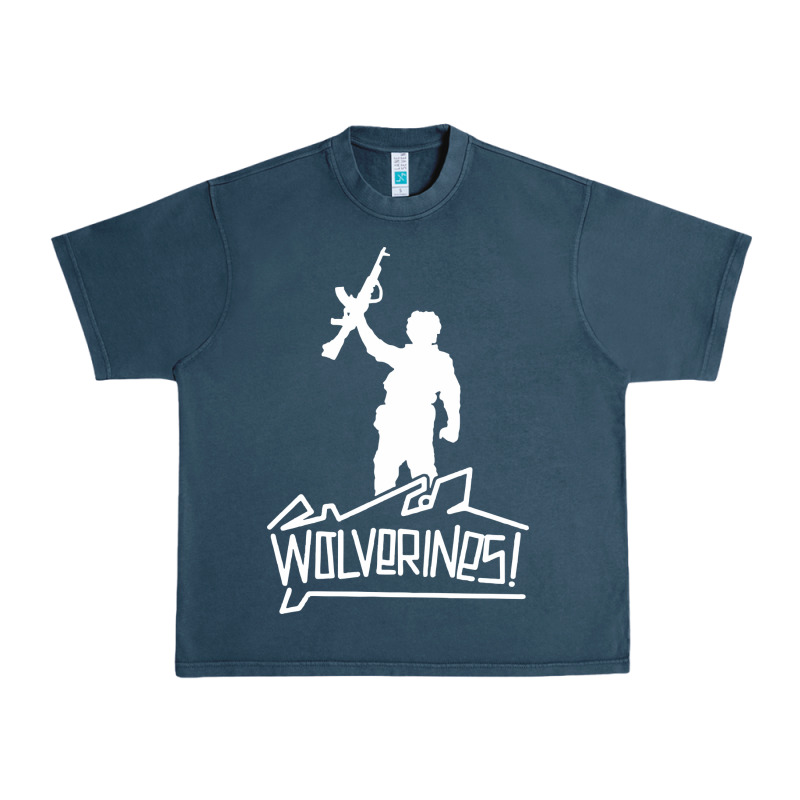 Red Dawn Wolverines Urban Heavy Tee by linhVisuals | Teevron