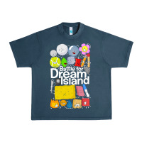 Midnight Navy battle for dream island poster [tb] Urban Heavy Tee - linhVisuals