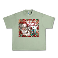 Oil Green merry christmas y'all Urban Heavy Tee - CowhideDigitalArt