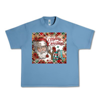 Pebble Blue merry christmas y'all Urban Heavy Tee - CowhideDigitalArt
