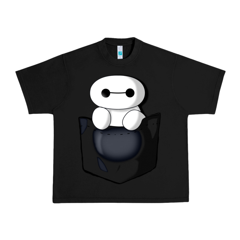 Baymax In Pocket Urban Heavy Tee by linhVisuals | Teevron