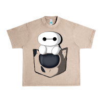 French Oak baymax in pocket Urban Heavy Tee - linhVisuals