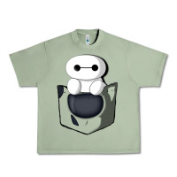 Oil Green baymax in pocket Urban Heavy Tee - linhVisuals