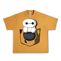 Peanut Butter baymax in pocket Urban Heavy Tee - linhVisuals