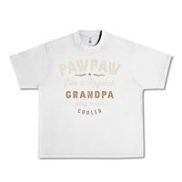Lunar Rock Mens Pawpaw Like a Regular Grandpa Funny Fathers Day Urban Heavy Tee - linhVisuals