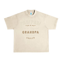 Sandshell Mens Pawpaw Like a Regular Grandpa Funny Fathers Day Urban Heavy Tee - linhVisuals