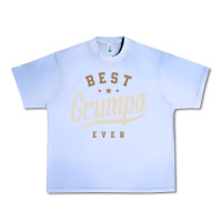 Grape Ice Mens Best Grumpa Ever Funny Grandpa Urban Heavy Tee - linhVisuals