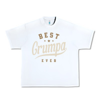 White Mens Best Grumpa Ever Funny Grandpa Urban Heavy Tee - linhVisuals