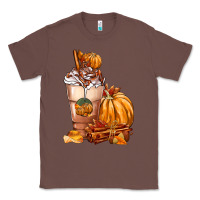 Chestnut Pumpkin Spice Coffee Classic Tee - FaDigitalArtStudio