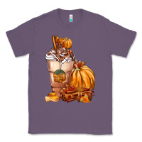 Lavender Pumpkin Spice Coffee Classic Tee - FaDigitalArtStudio