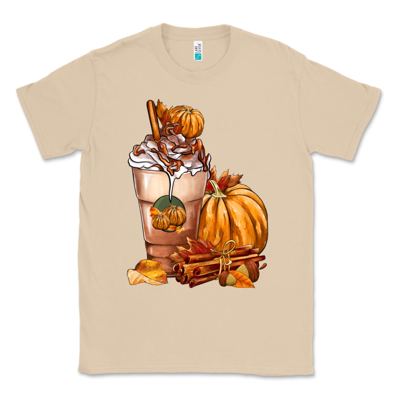 Pumpkin Spice Coffee Classic Tee by FaDigitalArtStudio | Teevron
