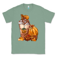 Sage Pumpkin Spice Coffee Classic Tee - FaDigitalArtStudio