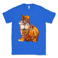 True Royal Pumpkin Spice Coffee Classic Tee - FaDigitalArtStudio