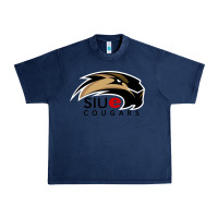 Navy siu edwardsville Urban Heavy Tee - linhVisuals