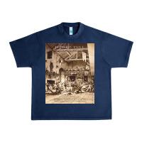 Navy Jethro Tull Urban Heavy Tee - linhVisuals
