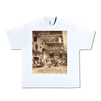 White Jethro Tull Urban Heavy Tee - linhVisuals