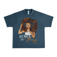 Midnight Navy black and boujee [tb] Urban Heavy Tee - linhVisuals