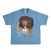Pebble Blue black and boujee [tb] Urban Heavy Tee - linhVisuals
