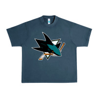 Midnight Navy the-san-jose-sharks-pen Urban Heavy Tee - linhVisuals