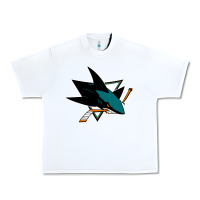 White the-san-jose-sharks-pen Urban Heavy Tee - linhVisuals