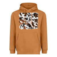 Meerkat cowhide background Heavyweight Hoodie - RanaPortraitStore