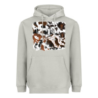 Moon Dust cowhide background Heavyweight Hoodie - RanaPortraitStore