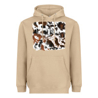 Mushroom cowhide background Heavyweight Hoodie - RanaPortraitStore