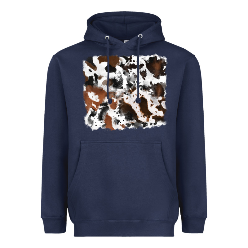 Cowhide Background Heavyweight Hoodie by RanaPortraitStore | Teevron
