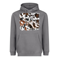 Storm cowhide background Heavyweight Hoodie - RanaPortraitStore