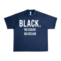 Navy black no sugar no cream 02 [tb] Urban Heavy Tee - linhVisuals