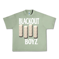 Oil Green blackout boyz black Urban Heavy Tee - linhVisuals