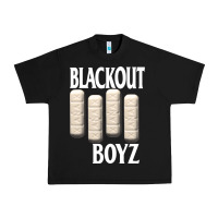 Black blackout boyz black Urban Heavy Tee - linhVisuals