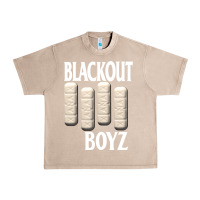 French Oak blackout boyz black Urban Heavy Tee - linhVisuals