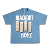 Pebble Blue blackout boyz black Urban Heavy Tee - linhVisuals