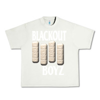 Pistachio blackout boyz black Urban Heavy Tee - linhVisuals