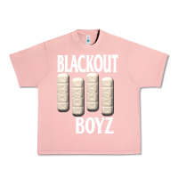 Salmon blackout boyz black Urban Heavy Tee - linhVisuals