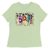Matcha boo Ladies Tee - CowhideDigitalArt