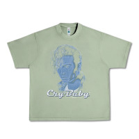 Oil Green cry baby king cry baby Urban Heavy Tee - linhVisuals