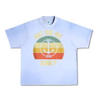 Grape Ice mens funny boating shirt but did we sink rope anchor boat captain tank Urban Heavy Tee - linhVisuals